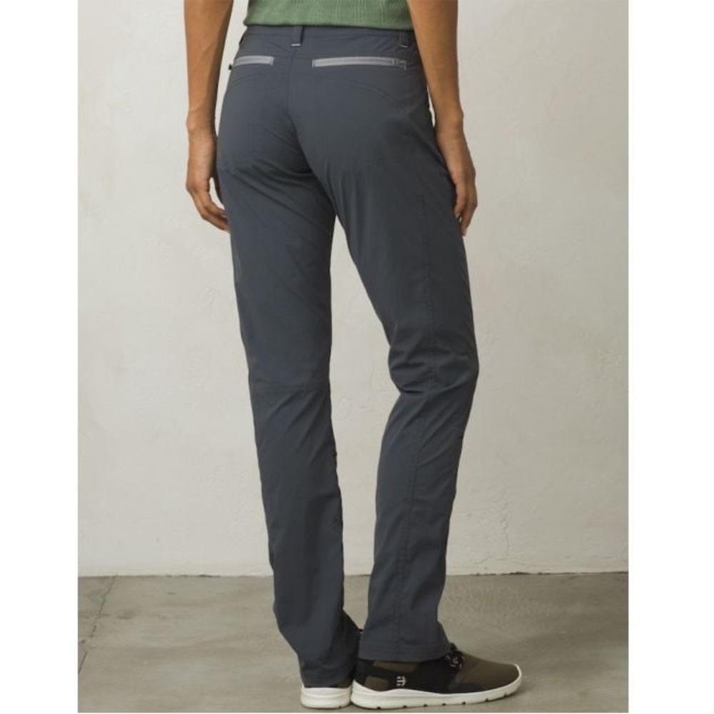 Prana Aria Pant Roll Up Convertible Utility Outdoor Hiking Coal Grey 12 - Picture 2 of 11